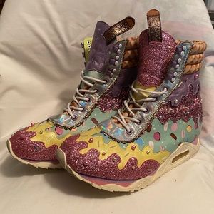 Ice cream Irregular Choice light up sneakers